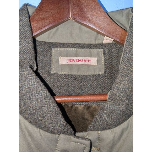 Jeremiah Mens Wool Vest XXL Olive Green Country Hunting Fall Halloween Woodsman - Picture 6 of 16